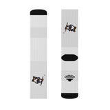 Putt For Dough Socks - White