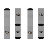 Putt For Dough Socks - Grey