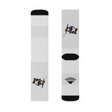 Putt For Dough Socks - White