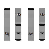 Putt For Dough Socks - Grey