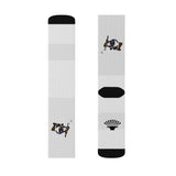 Putt For Dough Socks - White