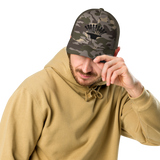 Brown Camouflage trucker hat