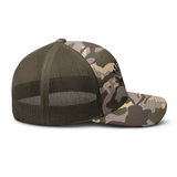 Brown Camouflage trucker hat