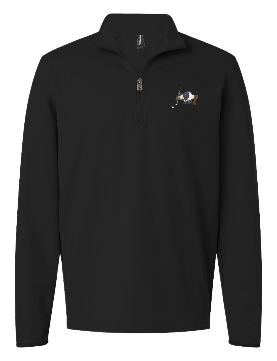 Putt For Dough Quarter-Zip Pullover