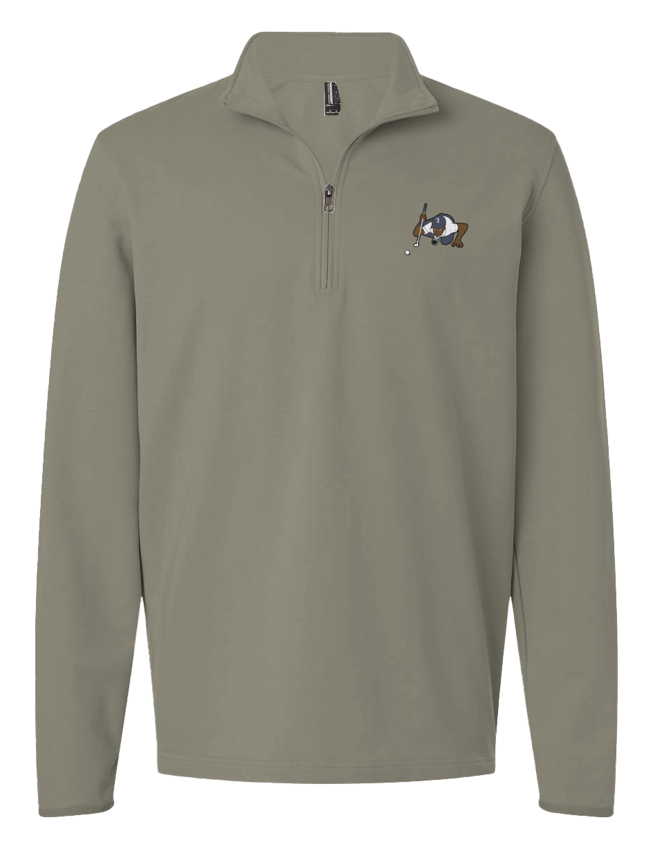 Putt For Dough Quarter-Zip Pullover