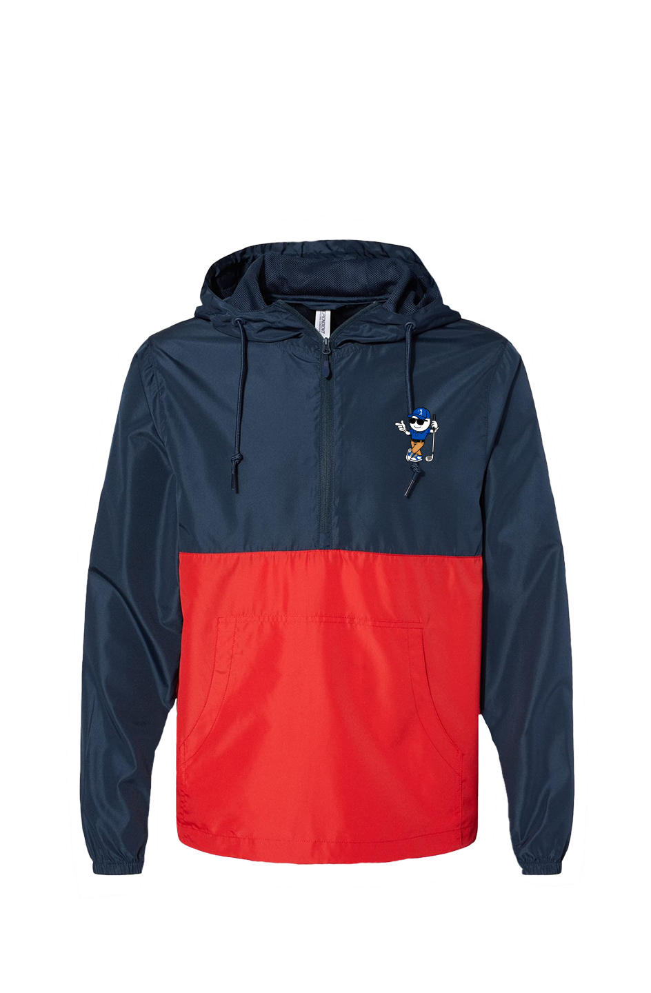 Lightweight Quarter Zip Pullover Windbreaker