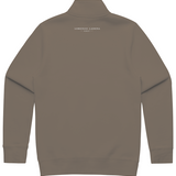 MENS STENCIL HALF ZIP
