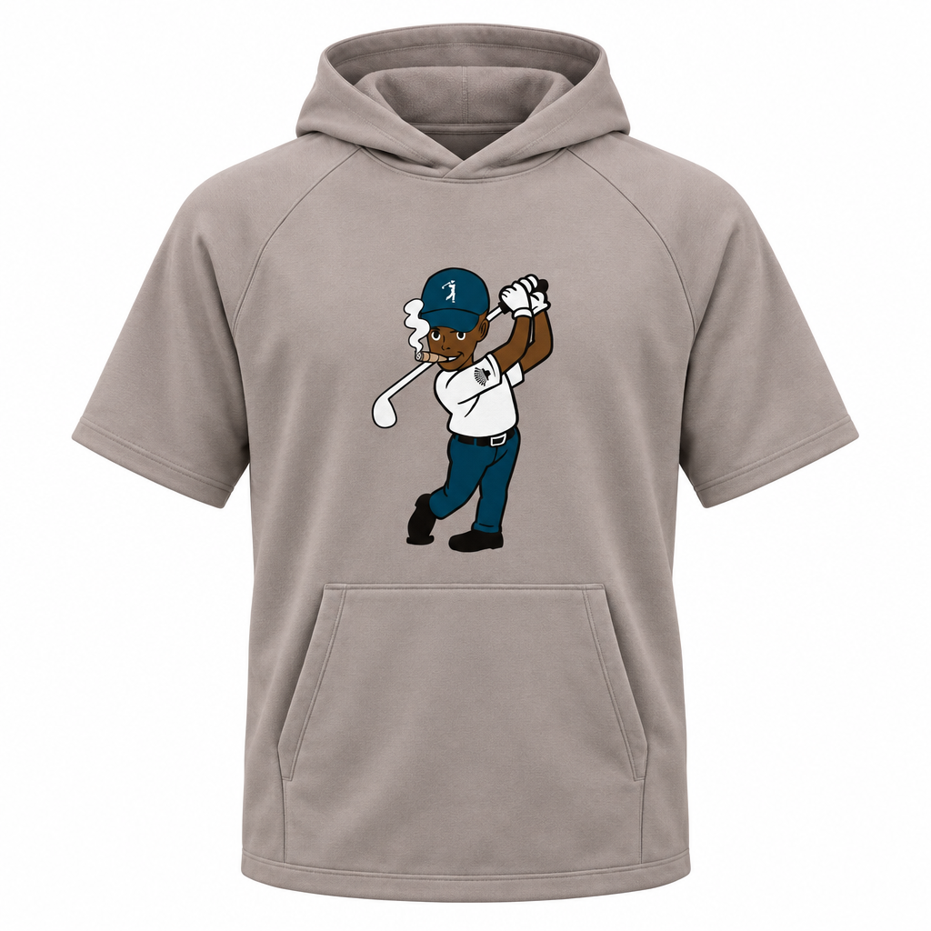 Back 9 Stogie Performance Short Sleeve Hoodie