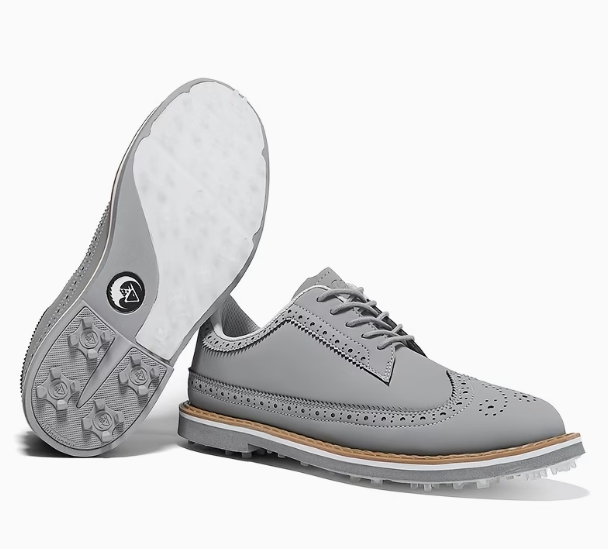 Executive Wingtip Golf Shoe