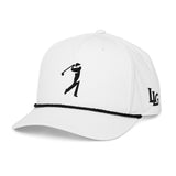 Golfer Rope Cap - Black