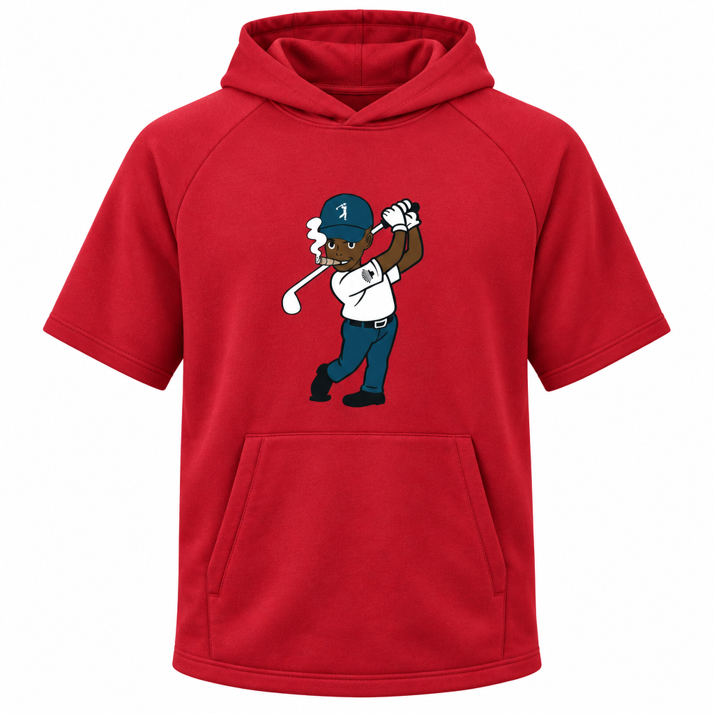 Back 9 Stogie Performance Short Sleeve Hoodie