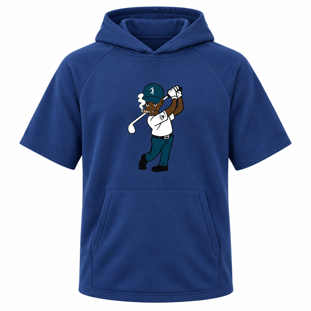 Back 9 Stogie Performance Short Sleeve Hoodie