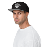 Black Snapback Hat